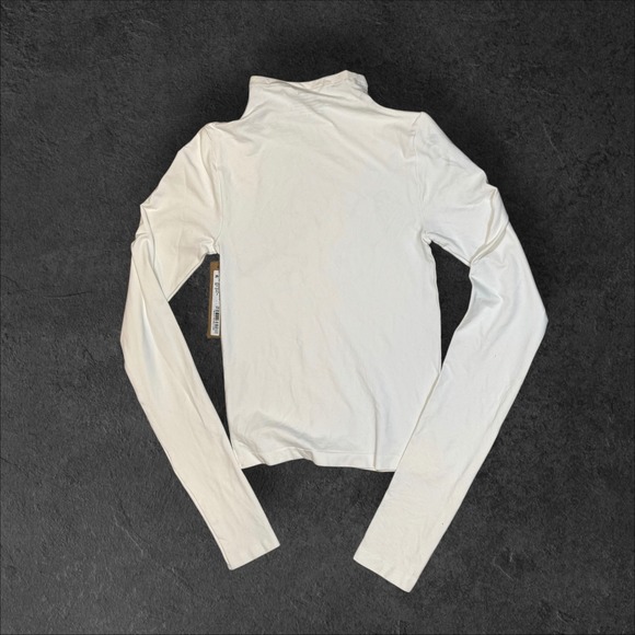 SKIMS Soft Smoothing Seamless Turtleneck Top Marble XS - Picture 4 of 4